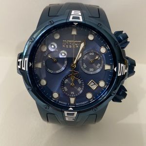 Invicta Reserve Men's 50mm Sea Excursion Blue Label Swiss Quartz Watch